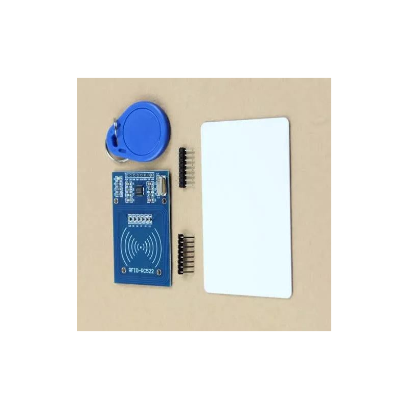 RFID Lector de tarjetas de proximidad IC Modulo Con S50 clave Cadena Nueva