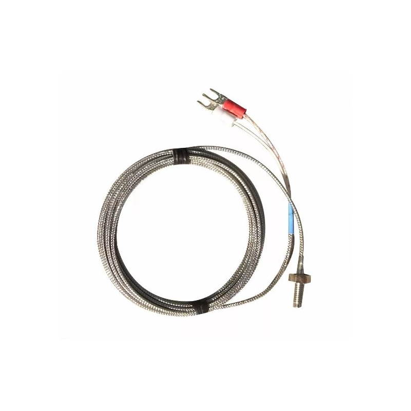 Termocupla Tipo K Tornillo Hasta 800 C Cable 2m Industrial