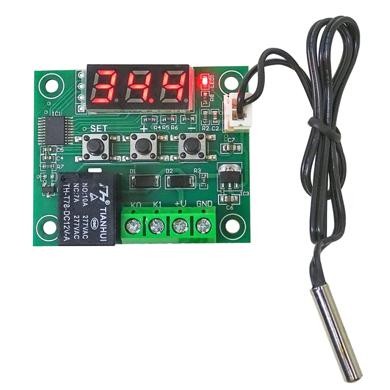 Circuito Controlador de Temperatura Incubadora 12V