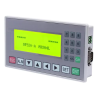 Panel de control LCD membrana Modbus RS232 RS422