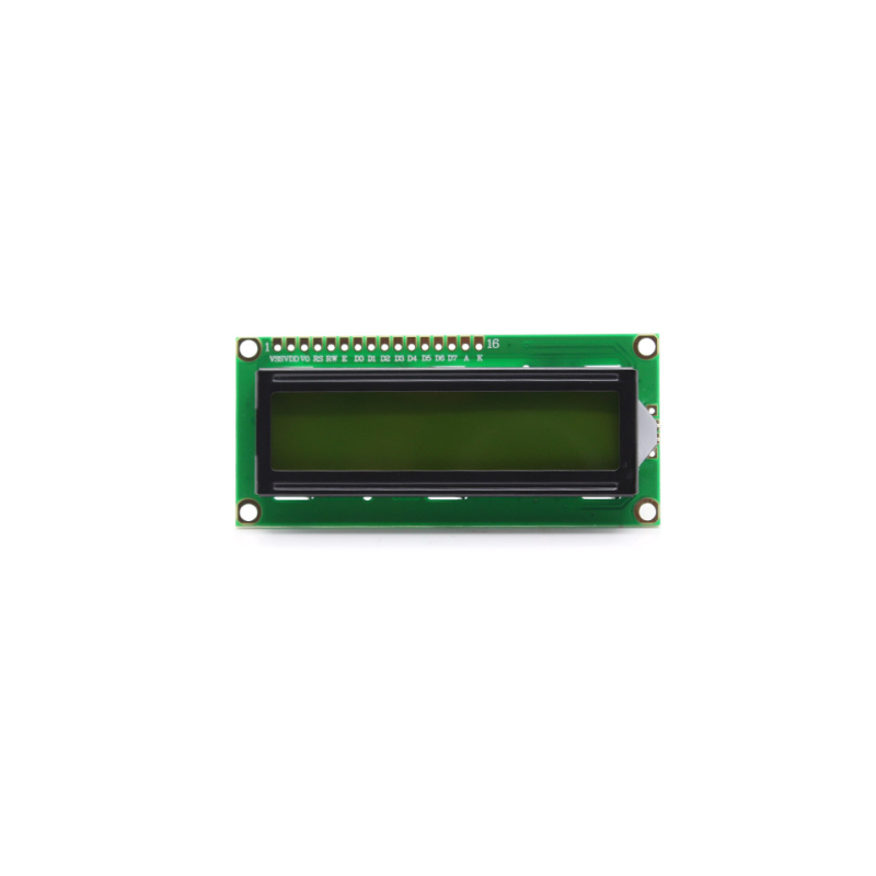 Display Lcd De 16x2 Con Luz De Fondo Amarillo