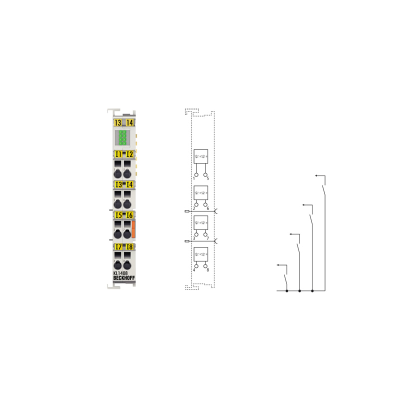 MODULO IO BECKHOFF KL1408