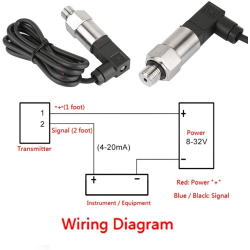 Transmisor de presion PMT-300 industrial 4-20mA 16BAR