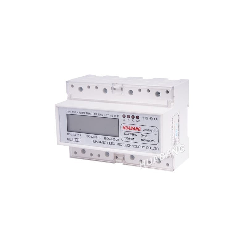 Medidor de energia Modbus Trifasico 480V 50A