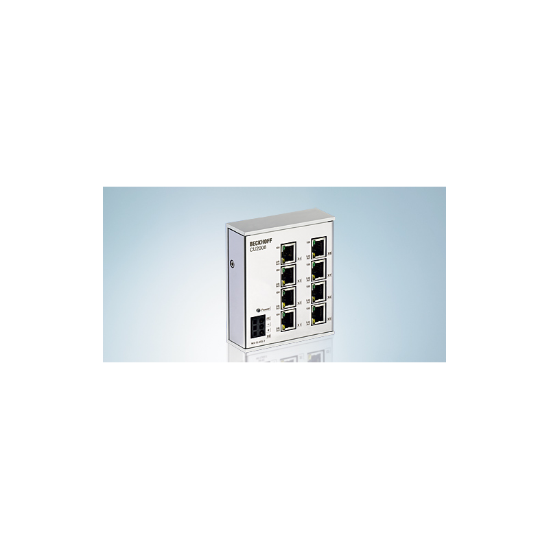 Switch Ethernet Industrial 8 puertos Beckhoff CU2008