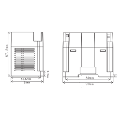 Módulo PLC LX3V WECON entradas analógicas 4AD LX3V-4AD