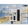 PLC Wecon AC60 Básico – 8 Entradas DI 8 Salidas DO