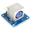 Adaptador PS2 Módulo de teclado PS/2 para Arduino NUEVA interfaz PS/2 5VDC para GND VCC