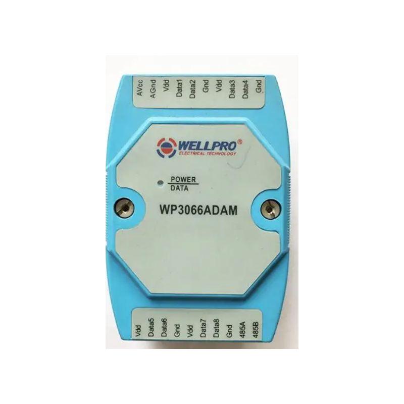 Modulo Adquisicion 8DS Modbus RTU RS485 ds18b20